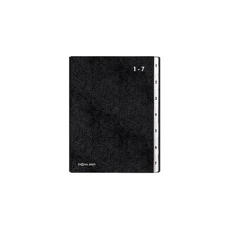 Pagna trieur à soufflet, format a4, 1-31, noir