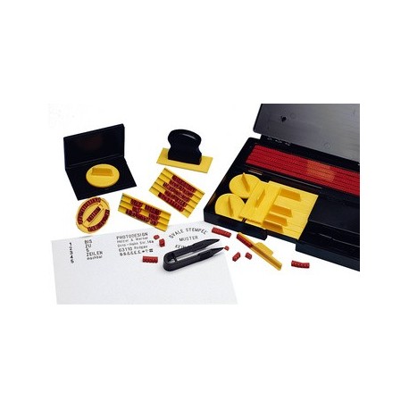 Wedo imprimerie à caractères avec 601 types