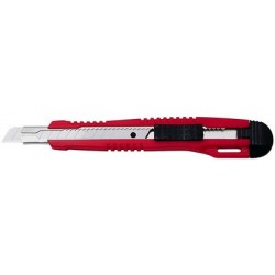 Wedo cutter pro, lame: 18 mm, rouge/noir