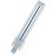 Osram lampe fluocompacte dulux s, 9 watt, g23