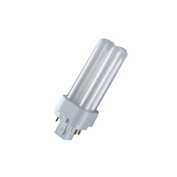Osram lampe fluocompacte dulux d/e, 13 watt, g24q-1