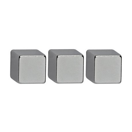 Maul neodym-magnetwürfel, (b)10 x (t)10 x (h)10 mm, nickel