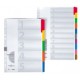 Pagna intercalaire carton, a4, 5 touches, 5 couleurs