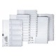 Pagna intercalaire en carton chiffres 1 - 12, a4, 12 touches