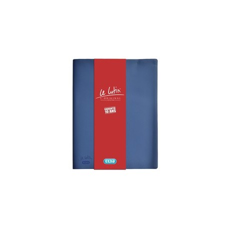 Elba protège documents "le lutin", a4, 100 pochettes, noir