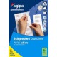 Agipa etiquettes multi-usage, 70 x 42,4 mm, pose express