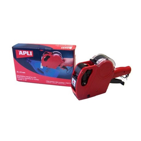 Agipa pince à étiqueter 101419, rouge, 2 lignes