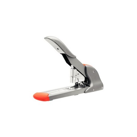 Rapid agrafeuse renforcée fashion hd210, argent/orange