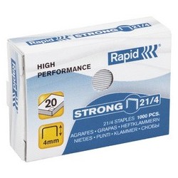 Rapid agrafes strong 65/6, galvanisé