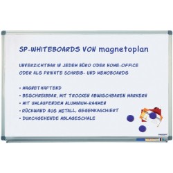 Magnetoplan tableau blanc sp, (l)900 x (h)600 mm