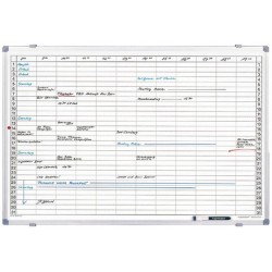 Magnetoplan planning mensuel, (l)920 x (h)625 mm