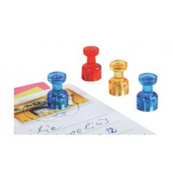 Magnetoplan porte-mémo aimanté, diamètre: 18 mm, bleu