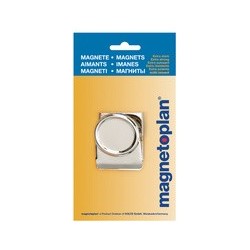 Magnetoplan clip magnétique, 50 mm, argent