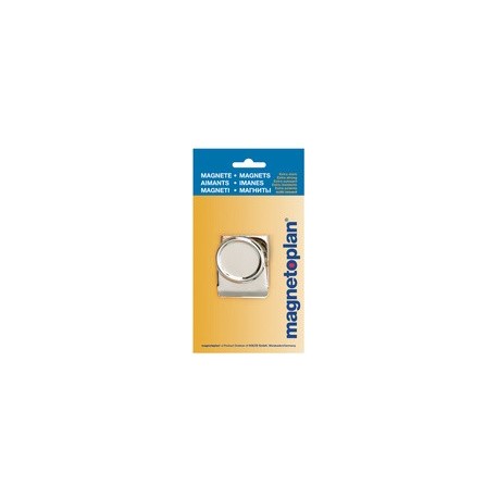 Magnetoplan clip magnétique, 50 mm, argent