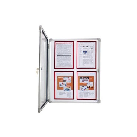 Magnetoplan vitrine d'affichage sp, 6 x format a4,