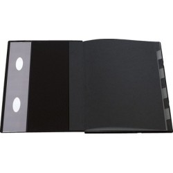 Exacompta trieur harmonika, pp, 9 compartiments, noir