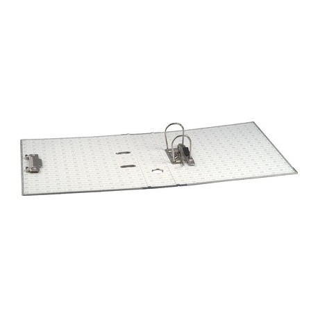 Exacompta classeur à levier papier marbré, a4, 80 mm, gris