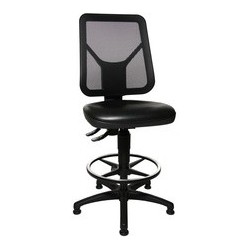 Topstar fauteuil de travail "tec 80 pk counter", noir