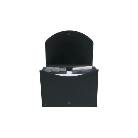 Exacompta trieur valisette exacase, 13 compartiments, noir