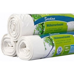 Papyrus secolan sachets poubelle, blanc, 20 litres