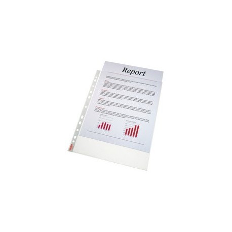 Esselte pochettes perforées standard, a4, pp, transparent,
