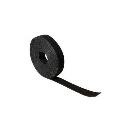 Logilink ruban velcro, 20 mm x 10 m, noir