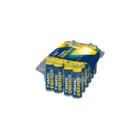 Varta piles alcaline "energy", mignon (aa/lr6)