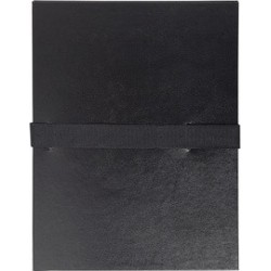 Exacompta chemise à dos extensible, a4, carton, rouge (LOT DE 10)