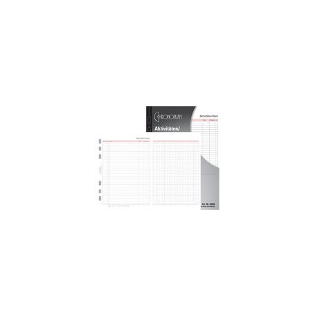 Chronoplan adressen, din a5, 80 g/qm, 25 blatt