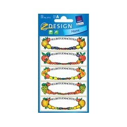 Avery zweckform z-design étiquettes pour ménage "fraise &