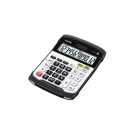 Casio calculatrice de bureau wd-320 mt, alimentation solaire