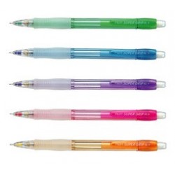 Pilot porte-mines super grip neon h-185n, couleurs assorties (LOT DE 12)