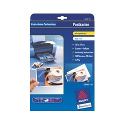 Avery zweckform cartes postales 170 g/m2, (l)148 x (h) 105mm