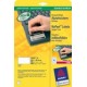Avery zweckform etiquettes indécollables, 45,7 x 25,4 mm,