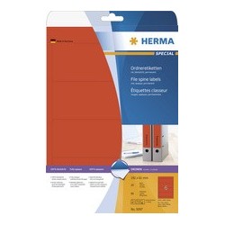 Herma superprint étiquettes pour classeur, 192 x 61 mm,court