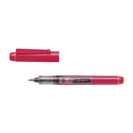 Pilot stylo feutre v sign pen, rouge