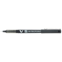 Pilot stylo roller hi-tecpoint v5, noir