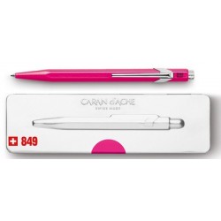 Caran d'ache stylo à bille 849 popline fluo, pourpre