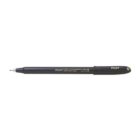 Pilot marqueur permanent ultrafin, noir, résistant à la
