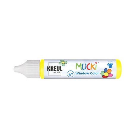 Kreul window color pen "mucki", marron foncé, 29 ml