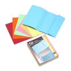 Exacompta chemises super 250, a4, bleu clair