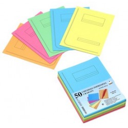 Exacompta chemises super 250 imprimées, a4, jaune