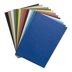 Exacompta couverture de reliure grain cuir, a4, ivoire