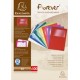 Exacompta chemises à fenêtre forever, a4, 120 g/m2, blanc
