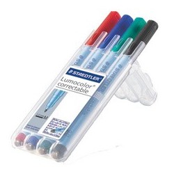 Staedtler marqueur non permanent lumocolor corrigible 305m,