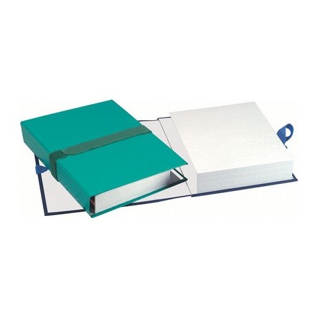 Exacompta chemise à dos extensible avec fermeture velcro,