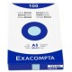 Exacompta fiches bristol, a5, uni, bleu azur