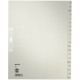 Leitz intercalaire en papier naturel, a-z, a4+, mi-hauteur