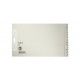 Leitz intercalaire en papier nature, a-z, a5 paysage, 20