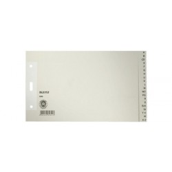 Leitz intercalaire en papier nature, a-z, a5 paysage, 20